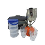 ערכת קפה CACTUS הסט כולל גזיה מתברגת