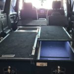 זוג מגירות אלומיניום 80×97×27 לרכב טכנאי / רכב שטח צד שמאל עליון נייד