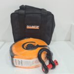 סט רצועה סינטטית 15 טון 9m X 75mm + שאקל 4.75T