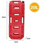 ג'ריקן שטוח 20 ליטר דלק/סולר אדום