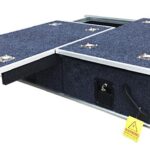 זוג מגירות מתכת OutBreak HD צד שמאל עליון יוצא למקרר 90X97X27