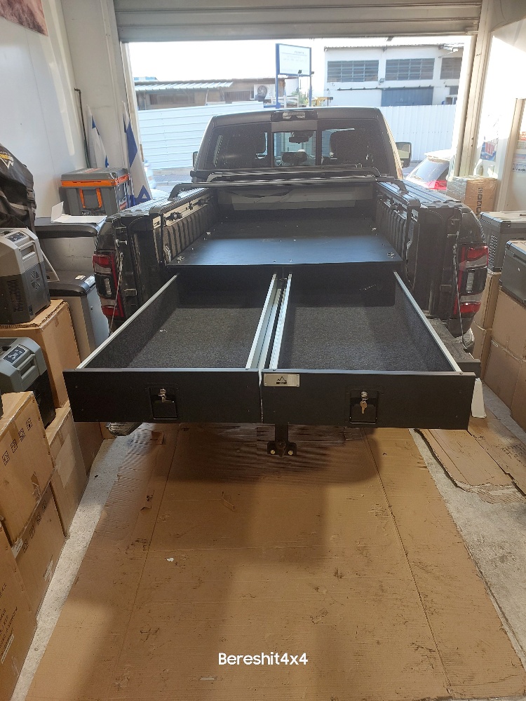 20240925_174023_resized בנדל פרימיום לטנדר – מערכת מגירות מושלמות לטנדר אמריקאי + קשת העמסה מאלומיניום – תמונה 1