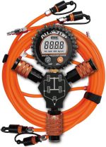 ⁦קומפרסור דו ראשי אוטומט+ סט צינורות ניפוח אויר .ALL-TOP⁩ – תמונה ⁦2⁩