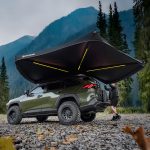 ⁦OPENROAD – סוכך צד לרכב 2.0 270°x  לפתיחה מהירה ללא רגליים כולל תאורת LED⁩ – תמונה ⁦2⁩