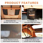 ⁦אוהל גג משפחתי  ALL-TOP  מעטפת PVC⁩ – תמונה ⁦2⁩