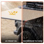 ⁦סוכך צד  1.4 מ' * 2 מ' ALL-TOP⁩ – תמונה ⁦3⁩