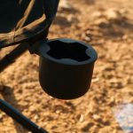 ⁦כיסא קמפינג ארגונומי מסתובב 360* מתקפל  OPENROAD⁩ – תמונה ⁦3⁩