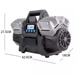 ⁦קומפרסור שטח 4 ראשים 12V – AUTO STOP  סופר עוצמתי | 400 ליטר לדקה⁩ – תמונה ⁦2⁩