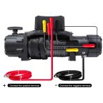 ⁦כננת לרכב שטח OPENROAD ‎10,000LBS עם כבל סינטטי – Panther Series 3S⁩ – תמונה ⁦4⁩