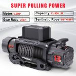 ⁦כננת לרכב שטח OPENROAD ‎13,500LBS עם כבל סינטטי – Panther Series 3S⁩ – תמונה ⁦6⁩