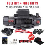 ⁦כננת לרכב שטח OPENROAD ‎13,500LBS עם כבל סינטטי – Panther Series 3S⁩ – תמונה ⁦9⁩