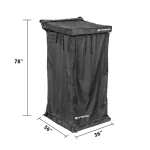 ⁦סוכך מקלחת לרכב פתיחה מהירה כולל כיסוי עליון,רצפה ותאורה מובנית   OPENROAD⁩ – תמונה ⁦6⁩