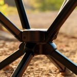 ⁦כיסא קמפינג ארגונומי מסתובב 360* מתקפל  OPENROAD⁩ – תמונה ⁦6⁩