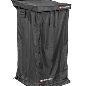 סוכך מקלחת לרכב פתיחה מהירה כולל כיסוי עליון,רצפה ותאורה מובנית   OPENROAD