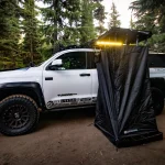 ⁦סוכך מקלחת לרכב פתיחה מהירה כולל כיסוי עליון,רצפה ותאורה מובנית   OPENROAD⁩ – תמונה ⁦7⁩