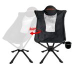 ⁦כיסא קמפינג ארגונומי מסתובב 360* מתקפל  OPENROAD⁩ – תמונה ⁦19⁩