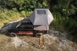 ⁦אוהל גג מפנק מאלומיניום לטנדרים פתיחה לצד  ALL-TOP⁩ – תמונה ⁦2⁩